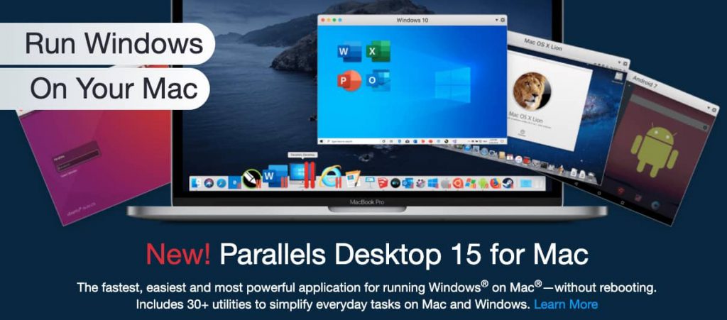 parallels full screen mode