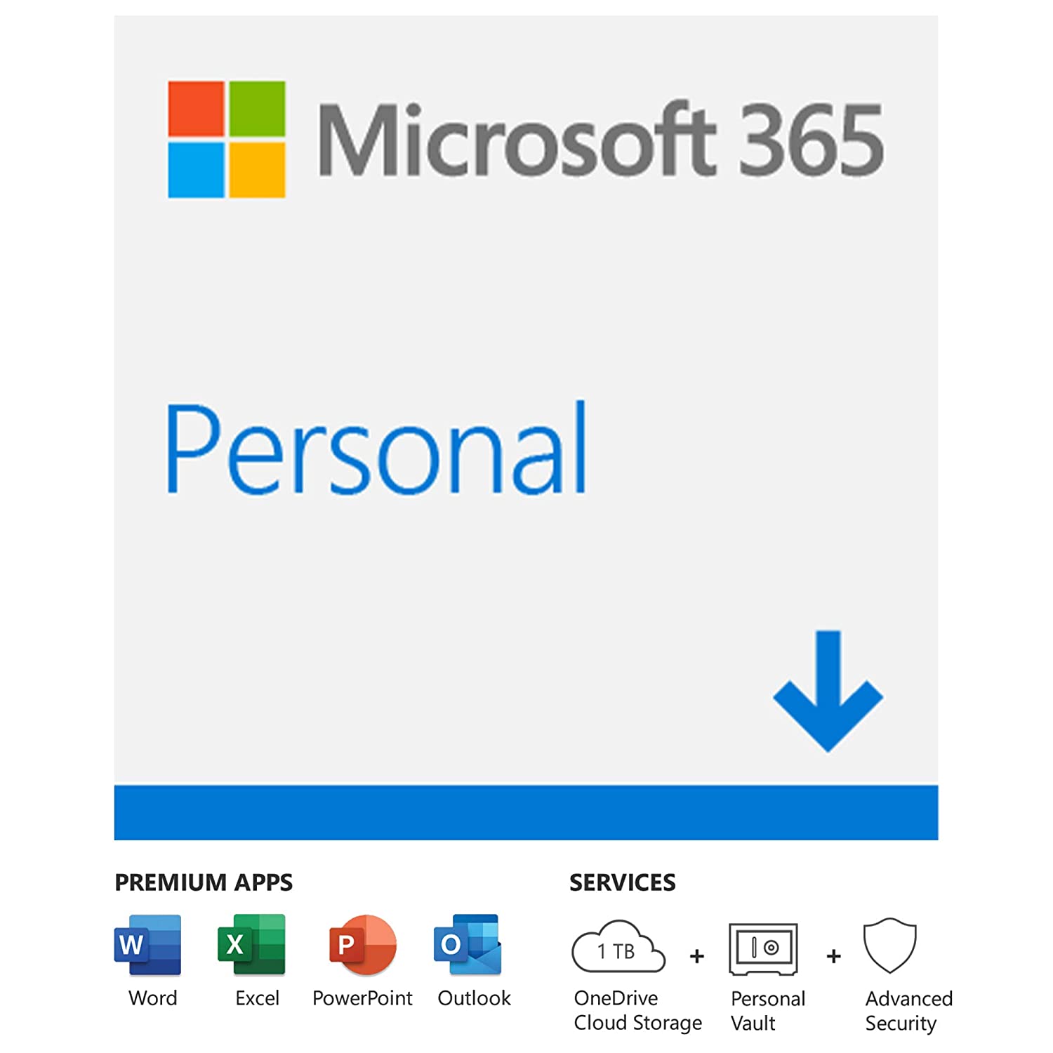 Office 365 | 12 Months Subscription | 1 User License with 1TB Cloud Storage
