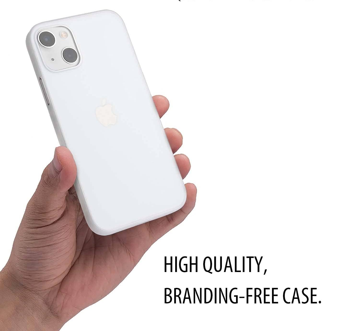 ExpressB® Polypropylene Back Cover Case iPhone 12 Mini Ultra Thin Matte  Anti Scratch Slim Fit Back Cover Case for iPhone 12 Mini [5.4''] (Back)